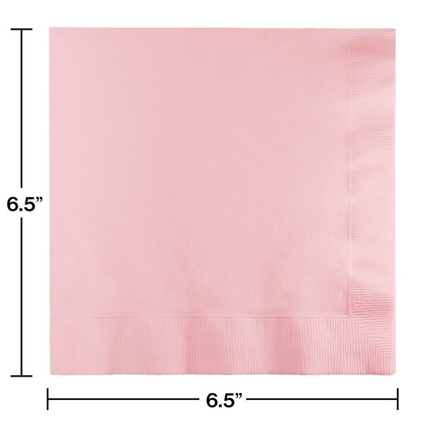 6.5 X 6.5 Classic Pink Napkins 600 PK